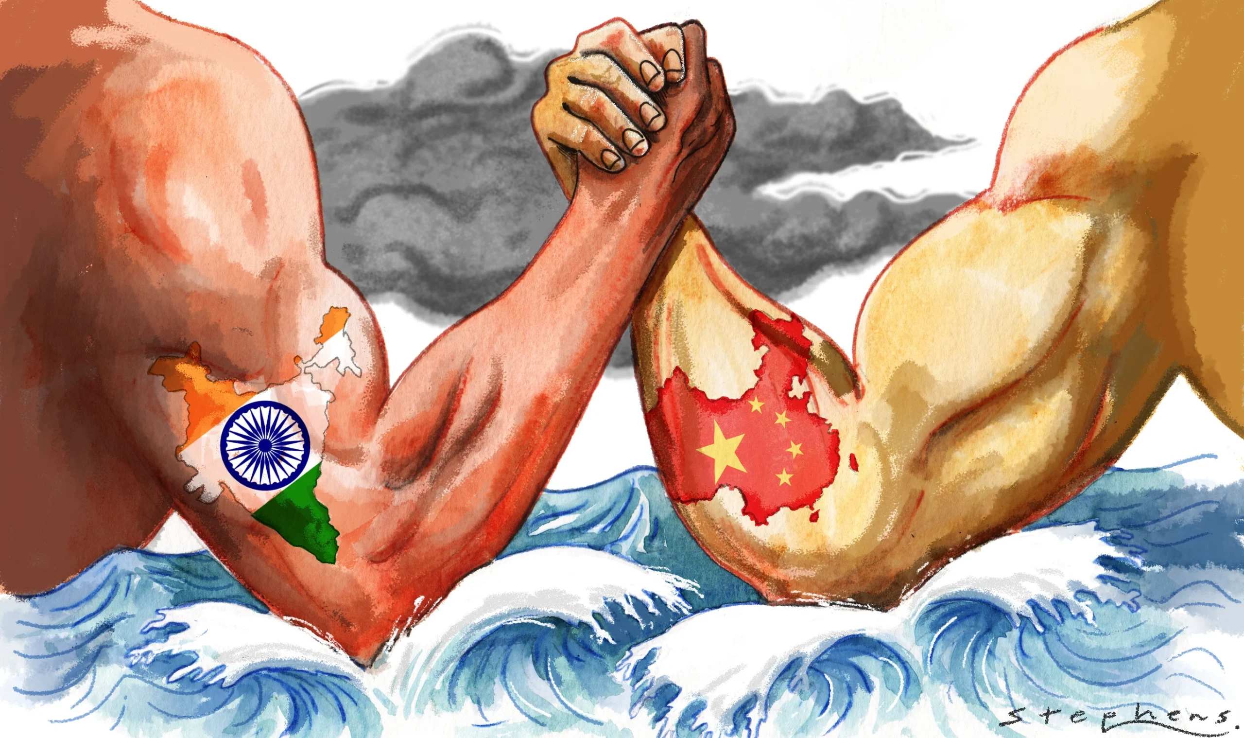 The String of Pearls vs. The Necklace of Diamonds: India and China’s Battle for Influence